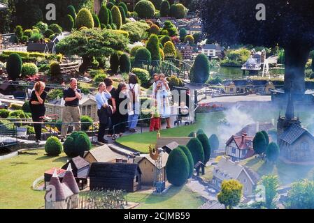 Villaggio modello di Bekonscot. Beaconsfield. Buckinghamshire, Chilterns, Inghilterra, Regno Unito Foto Stock