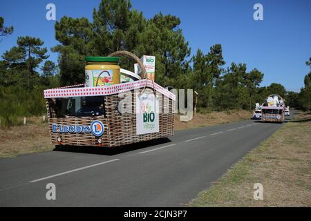 Tour de France, 8.9.20, Côte Sauvage, Charente Maritime Foto Stock