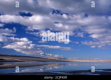 Lake Abert, Lake County, Lakeview District Bureau of Land Management, Oregon Foto Stock