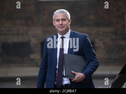 Londra, Regno Unito. 15 settembre 2020. Stephen Barclay, Segretario generale del Tesoro, arriva a Downing Street per la riunione del Gabinetto. Credit: Tommy London/Alamy Live News Foto Stock