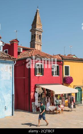 ISOLA DI MURANO, VENEZIA, ITALIA Foto Stock