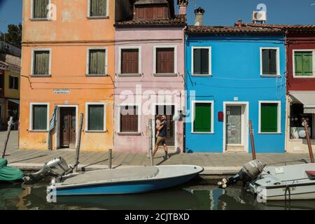 ISOLA DI MURANO, VENEZIA, ITALIA Foto Stock