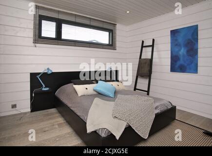 Casa 21 alla mostra Asuntomessut 2012 a Tampere. Finlandia Foto Stock