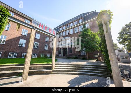 Amburgo, Germania. 15 settembre 2020. Il logo dell'Università di Belle Arti di Amburgo (HFBK). Credit: Daniel Reinhardt/dpa/Alamy Live News Foto Stock