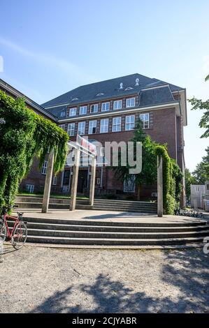 Amburgo, Germania. 15 settembre 2020. Il logo dell'Università di Belle Arti di Amburgo (HFBK). Credit: Daniel Reinhardt/dpa/Alamy Live News Foto Stock