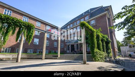 Amburgo, Germania. 15 settembre 2020. Il logo dell'Università di Belle Arti di Amburgo (HFBK). Credit: Daniel Reinhardt/dpa/Alamy Live News Foto Stock