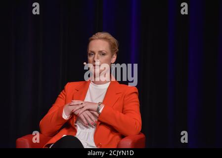 Colonia, Germania. 14 Settembre 2020. La giornalista e autrice Dr. Elisabeth Wehling parlerà e discuterà a phil.COLOGNE, il festival internazionale per la filosofia Credit: Horst Galuschka/dpa/Alamy Live News Foto Stock