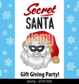 schizzo di babbo natale faccia segreta babbo stile incisione mano illustrazione disegnata Illustrazione Vettoriale