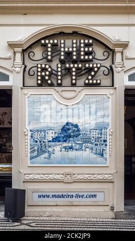 Il Ritz, Funchal, Madeira. Foto Stock
