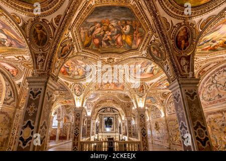 Cripta di San Matteo, Duomo, Salerno, Campania, Italia Foto Stock