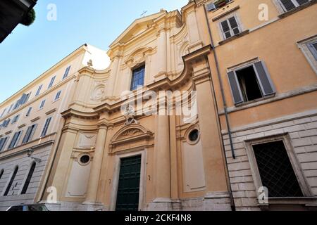 Italia, Roma, chiesa di Santa Caterina da Siena Foto Stock