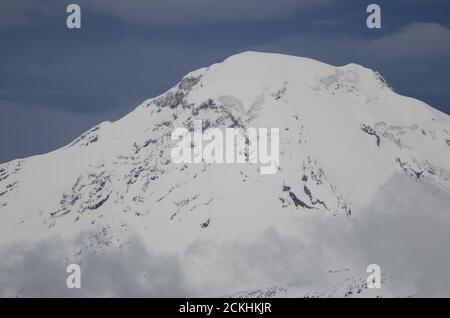 Vulcano Pomerape nel Parco Nazionale di Lauca. Regione di Arica y Parinacota. Cile. Foto Stock