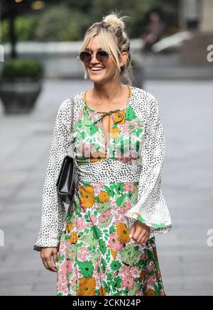 Londra, Regno Unito. 16 Set 2020. Ashley Roberts parte dai Global radio Studios di Londra. Credit: SOPA Images Limited/Alamy Live News Foto Stock