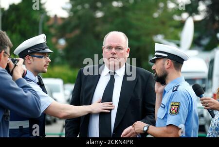 Walter Kohl, figlio dell'ex cancelliere tedesco Helmut Kohl, arriva a Ogggersheim, Germania, il 16 giugno 2017. REUTERS/Ralph Orlowski