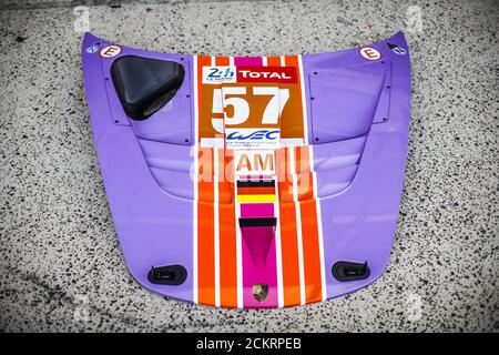 Le Mans, Francia. 16 settembre 2020. Porsche Body, carrosserie, durante il scrutinio della 2020 24 ore di le Mans, 7° round del 2019... Credit: Gruppo Editoriale LiveMedia/Alamy Live News Foto Stock