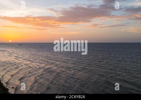 Costa dello Yucatan (vicino a Progreso) Messico Foto Stock