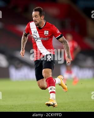 Southampton's Danny Ings durante la seconda partita della Carabao Cup al St Mary's Stadium di Southampton. Foto Stock