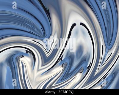 Fondo liquido astratto multicolore. Sfondo geometrico colorato. Composizione delle forme dei fluidi. Foto Stock