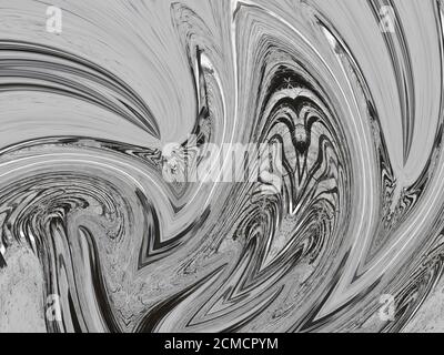 Fondo liquido astratto multicolore. Sfondo geometrico colorato. Composizione delle forme dei fluidi. Foto Stock