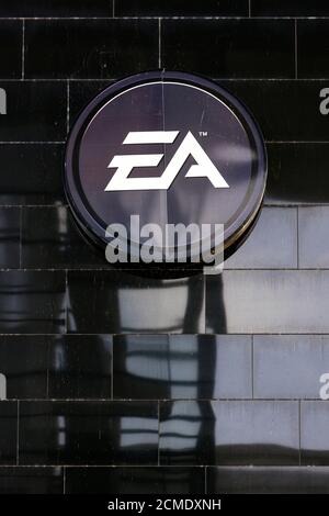 Colonia, Germania. 15 settembre 2020. Il logo della società di software di gioco Electronic Arts. (Immagine di simbolo, immagine di tema) Colonia, 15.09.2020 | utilizzo in tutto il mondo Credit: dpa/Alamy Live News Foto Stock