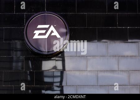 Colonia, Germania. 15 settembre 2020. Il logo della società di software di gioco Electronic Arts. (Immagine di simbolo, immagine di tema) Colonia, 15.09.2020 | utilizzo in tutto il mondo Credit: dpa/Alamy Live News Foto Stock