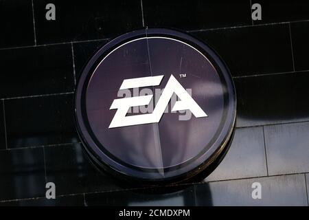 Colonia, Germania. 15 settembre 2020. Il logo della società di software di gioco Electronic Arts. (Immagine di simbolo, immagine di tema) Colonia, 15.09.2020 | utilizzo in tutto il mondo Credit: dpa/Alamy Live News Foto Stock