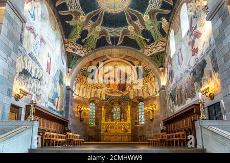 Alar des Dom zu Viborg, Viborg, Dänemark, Europa | altare della Cattedrale di Viborg, Viborg, Danimarca, Europa Foto Stock