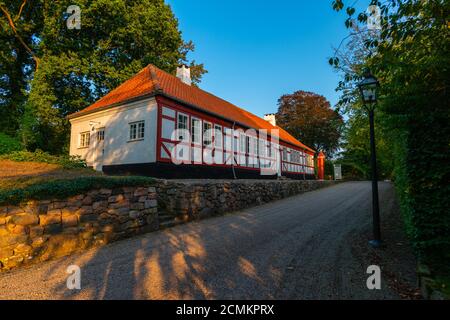 Gråsten o Gravenstein, Flensburg Fjord, Danimarca, Europa del Nord, Foto Stock