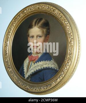 Joseph Hartmann (1812-85) - Principe Waldemaro di Prussia (1868-1879) Foto Stock