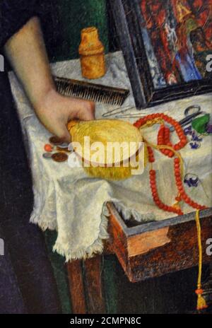 John Roddam Spencer Stanhope - pensieri del passato detail01. Foto Stock