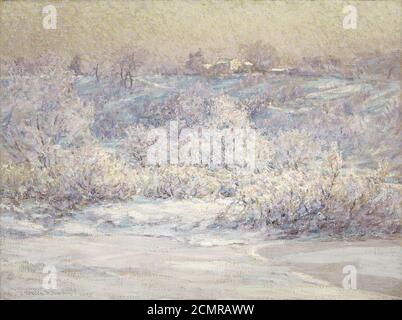 John Ottis Adams - Frosty mattina Foto Stock