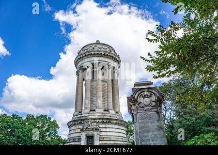 Soldiers' and Sailors' Monument, New York City, New York, USA Foto Stock