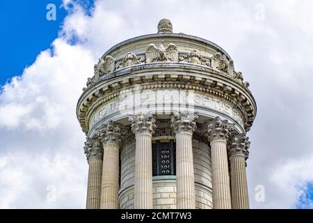 Soldiers' and Sailors' Monument, Top Detail, New York City, New York, USA Foto Stock