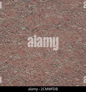 Arazzo texture con motivo floreale come sfondo Foto Stock