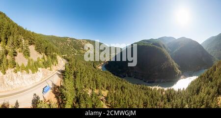 Splendida vista panoramica sulla natura canadese Foto Stock