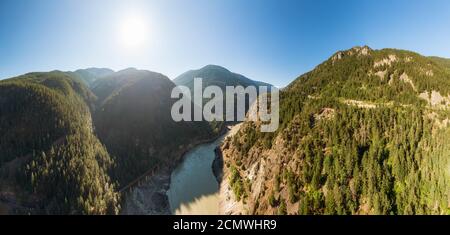 Splendida vista panoramica sulla natura canadese Foto Stock