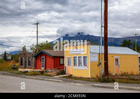 Carcross, Yukon, Canada Foto Stock