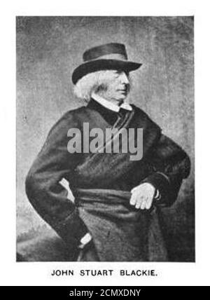 John Stuart Blackie 001. Foto Stock