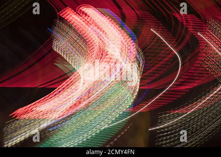 Abstract il colore di sfondo di strisce e macchie Foto Stock