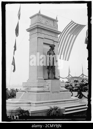 JONES, GIOVANNI PAOLO. DEDICAZIONE DEL MONUMENTO, 4-17-12. IL MONUMENTO Foto Stock