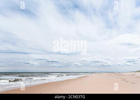 immagine chiave alta di una spiaggia Foto Stock