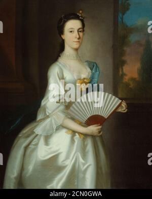 Joseph Blackburn - Abigail Chesebrough (Sig.ra Alexander Grant) Foto Stock