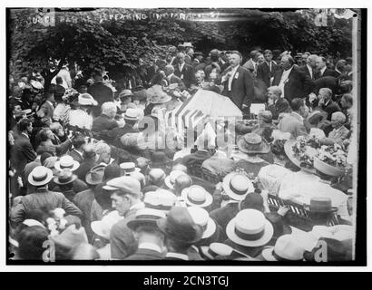 Giudice Parker parla (Indianapolis) Foto Stock