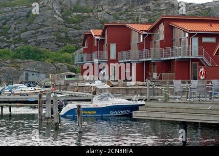 Björholmen Village, contea di Västra Götaland, Svezia Foto Stock