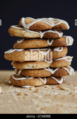 Pila di biscotti 2 Foto Stock