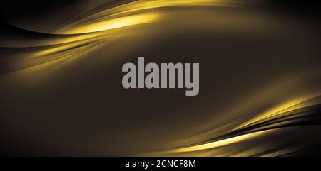 Abstract fondo oro Foto Stock
