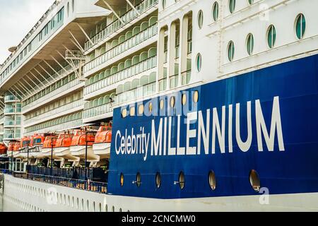 Luxury Liner (Celebrity Millennium) Foto Stock