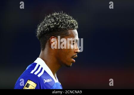 ADO Onaiwu (45) di Yokohama F. Marinos durante la partita di calcio J.League J1 tra Yokohama F. Marinos 3-0 Shimizu S-Pulse al Nissan Stadium il 16 settembre 2020 a Yokohama, Kanagawa, Giappone. (Foto di Kenzaburo Matsuoka/AFLO) Foto Stock