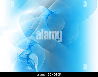 Abstract sfondo blu Foto Stock