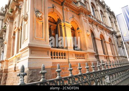 Lo storico edificio dell'Ufficio postale, Bendigo, Victoria, Australia. Foto Stock